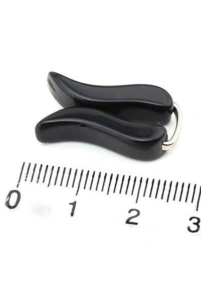 Hobi Dünya Toptan Siyah Lale Eşarp Şal Klipsi