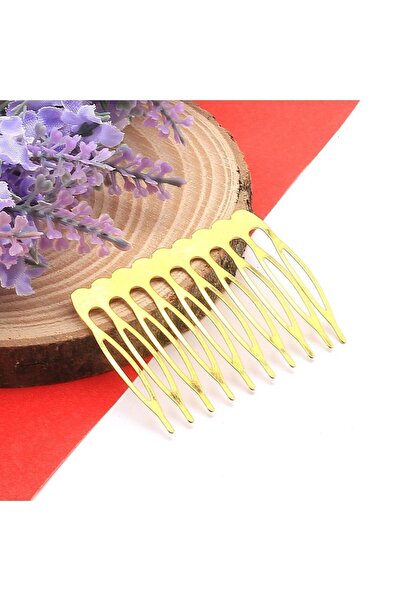 Hobi Dünya Metal Tarak Toka Altın 5 Adet