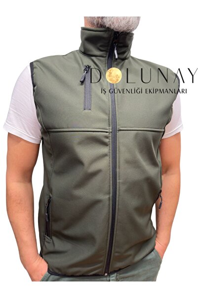 Dolunay İş Elbiseleri Su Geçirmez Softshell Outdoor Yelek