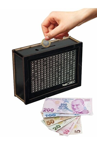 10kdekor Hedef Kumbara, Para Biriktirme Kutusu, Parabox, 10.000tl Kumbara