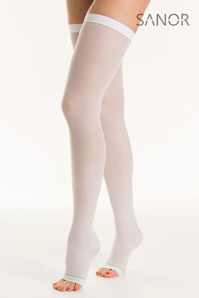 SANOR Antiemboli Diz Üstü Çorap (ANTİEMBOLİZM ÇORABI) - Anti Emboli Çorabı