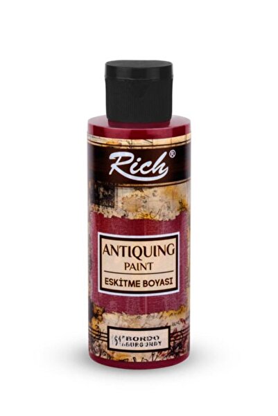 Rich Antiquin Eskitme Boyası 120cc Bordo 1612