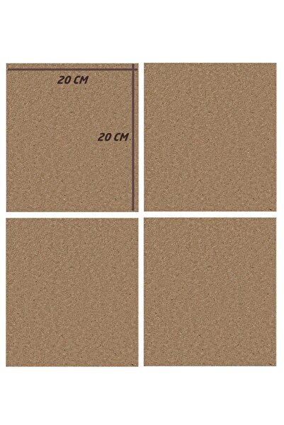 Segi Home Decor Ham Mdf Plaka Tabaka 4 Adet 20 X 20 Cm Mdf Levha 10 Mm Kalınlık