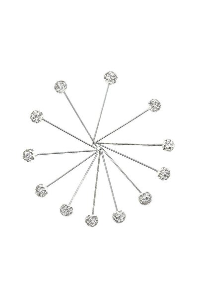 Hobi Dünya Kristal Taşlı Toplu Eşarp Şal Iğnesi