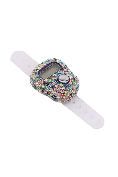 Hobi Dünya Renkli Kristal Taşlı Zikirmatik Tesbihmatik