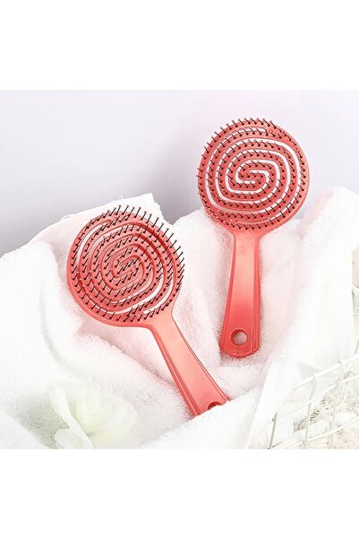 Beauty Box 3 Boyutlu Sihirli Kıvırcık Kabarık Dolaşık Kırmayan Saç Masaj Fırç...