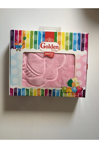 Golden Bebek Çocuk Kabartmalı Peluş Battaniye