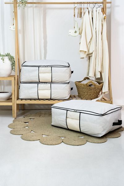 Morlay Mega Size Window Liner Under Base - 3 Πάπλωμα Μαξιλάρι Πικέ Πουλόβερ Κουβέρτα, 63x43x32 cm