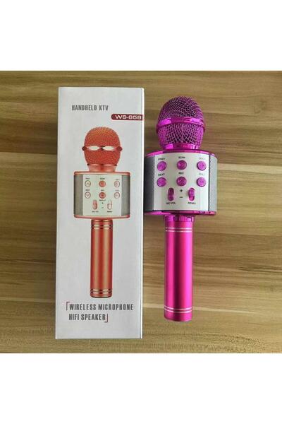 Mi7a WS-858 Karaoke Mikrofon Ve speaker