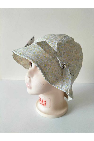 Kitti 1-3 Years Old Baby Girl & Child Summer Sombrero Hat with Bow
