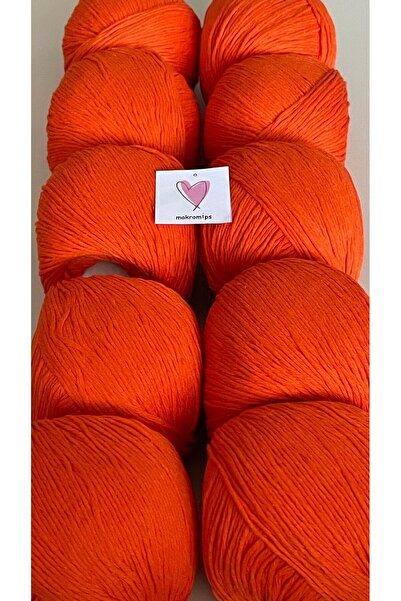 Makromİps Premium Amigurumi Punch Thread Baby Soft Cotton Knitted - 10 PCS (50grx10) Thread Hob