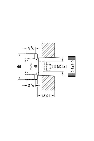 Grohe Flush Valve -29032000