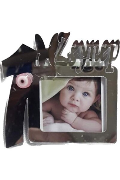 GÜVEN 1 Yaş Isimli Pleksi Çerçeve Doğum Günü 12 Adet