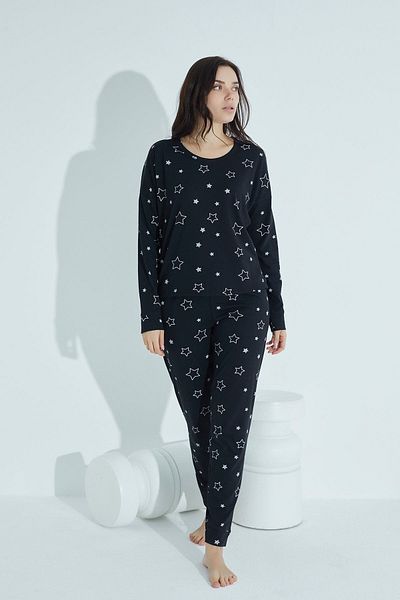 WAYNAP Set de pijamale pentru femei cu decolteu rotund - Waynap 954