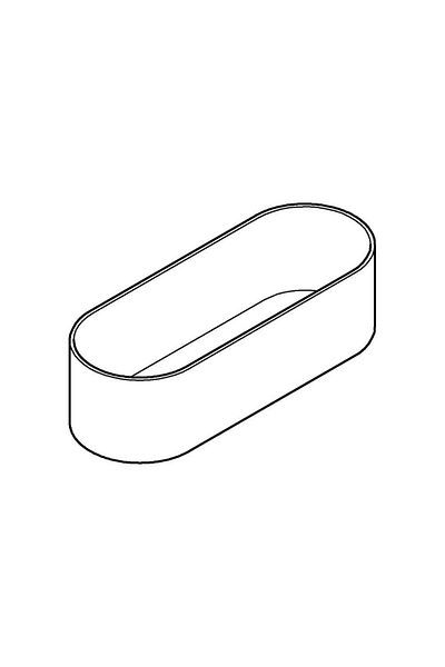 Grohe Selection Shower Shelf, Excluding Holder -41037000