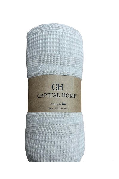 Capital Home Summer Double Pique Brown