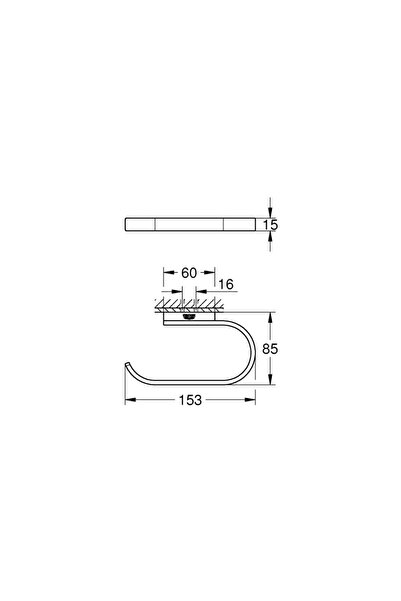 Grohe Toilet Selection Paper Holder - 41068dl0