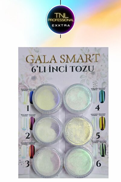gala smart İnci Tozu Kalıcı Oje Protez Tırnak Nail Art Süsleme
