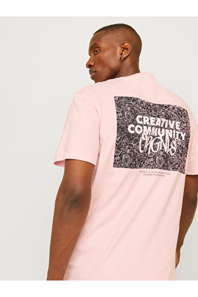 Jack & Jones Bushwick Backscript Crew Neck T-Shirt