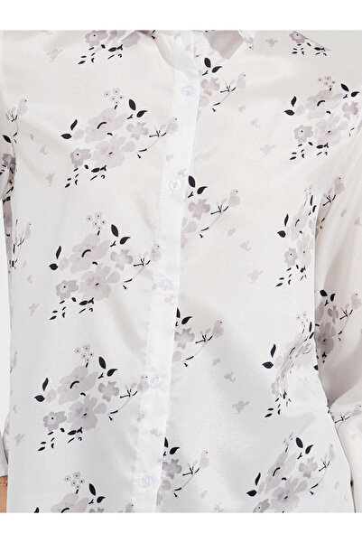 Take Two By Styli Floral Print Long Sleeves Shirt