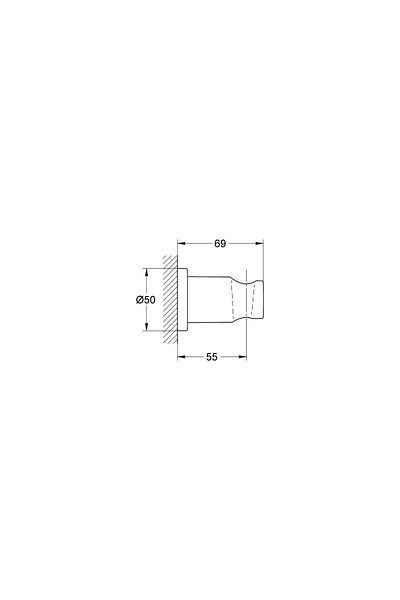 Grohe Rainshower® Hand Shower Hanger - 27074gl0