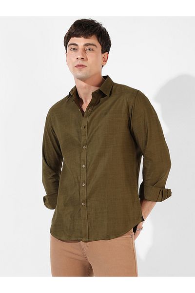 Campus Sutra By Styli Classic Button-Down Shirt