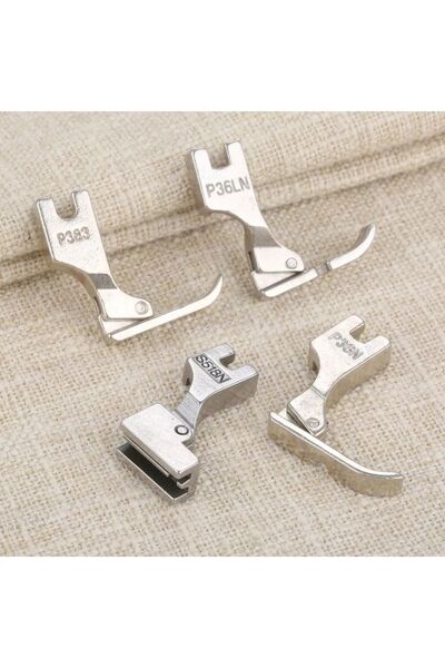 Singer Safety Sanayi Düz Makina Fermuar Ayak Seti 4 Adet Bir Arada Takım Olarak Gönderilecektir