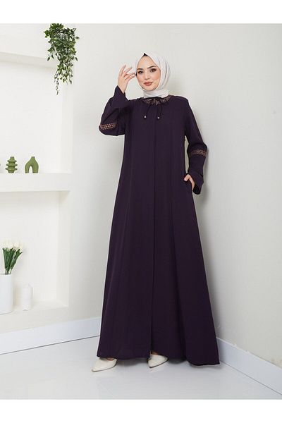 Neva Style Large Size Embroidered Ferace