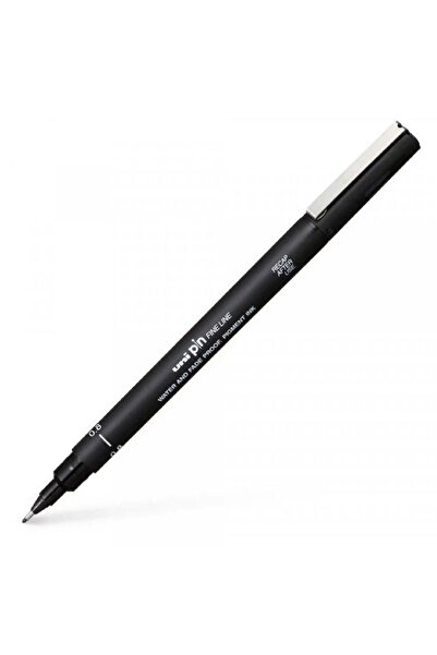 Uni Pin 0.9 Fine Line Acrylic Tipped Technical Drawing Pen Black