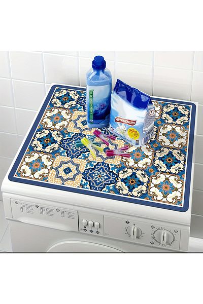 Else Dekor Dryer Protection Mat - Κάλυμμα πλυντηρίου ρούχων, Αντιολισθητικό πλυντήριο υγρών Dsn-02