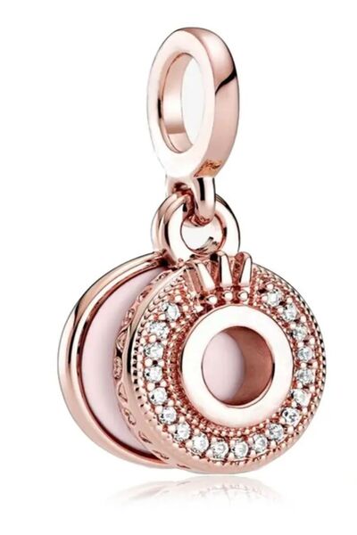 POSEİDONS JEWELLERY Köpüklü Pave Dangle Charm