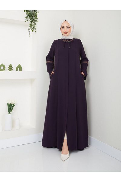 Neva Style Large Size Embroidered Ferace