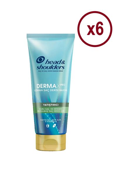 Head&Shoulders Derma X Pro Head And Shoulders Soothing Care Cream - 220 ml x6 PCS