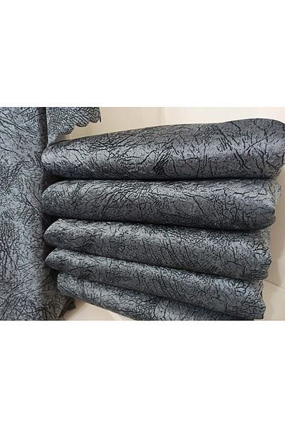 enti ev tekstili Ziganahome Vein Patterned Anthracite Gray Sponge Sofa Bed Cover - 1 Piece
