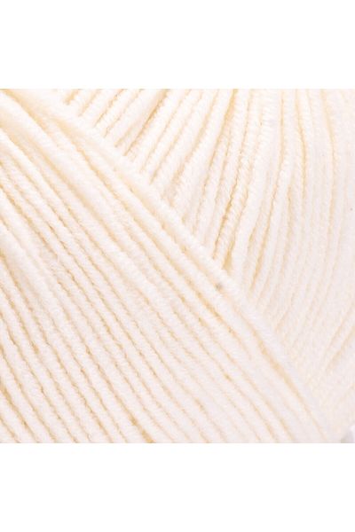 Prestij Boncuk Yarnart Jeans Ecru Knitting Yarn 03 - Χειροποίητο