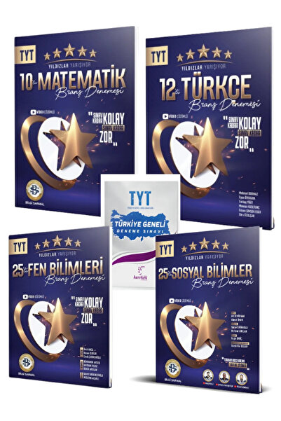 Acil Yayınları Acil Sarmal 2025 TYT Matematik Türkçe Fen Bilimleri Sosyal Yıl...