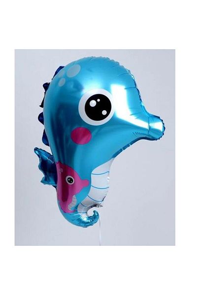 Kelebek Oyuncak 26 Inch Seahorse Shaped Foil Balloon