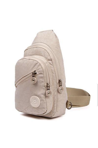 Newish Geantă de umăr din țesătură impermeabilă Kipling Crinkle unisex (28X18CM)