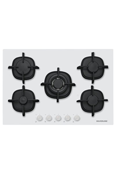 Silverline Cs5426w01 Beyaz Cam Ocak 9 Kademeli Isı Ayarı