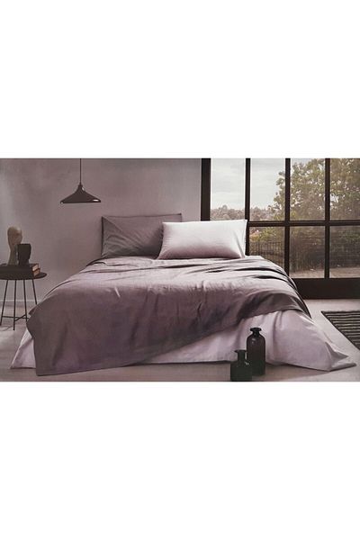 Özdilek Anthracite Colormix Single Cotton Pique Set