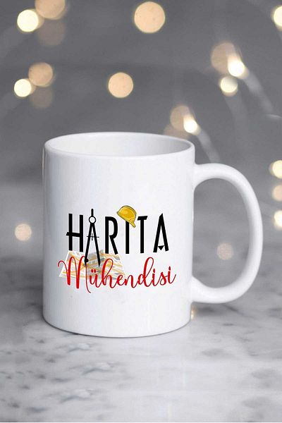 Hedizu Map Engineer Gift Mug White