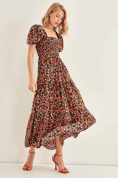 Vitrin Kleid - Schwarz - A-Linie
