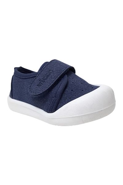 Vicco Anka Baby Boy Navy Blue Walking Shoes