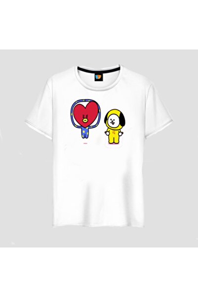 GALASHOP تي شيرت موديل جديد مطبوع عليه تمائم Bt21 Bts موديل 45131