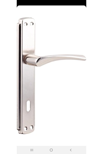 hira kapı kolları Elif Bravo Nikel-saten Kapı Kolu Aynalı Oda (tk)