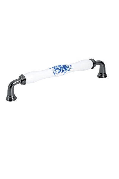 Porcellana Perla Porselen Kulp Dolap Çekmece Mobilya Mutfak Çocuk Kulbu Safir 160mm- Beyaz-stk0519