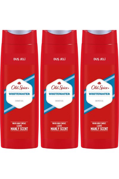 Old Spice White Water 400 Ml Gel X3 - Shower Soup