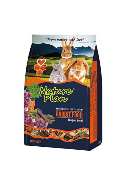 Nature Plan Tavşan Yemi 800 gr X 5 Adet