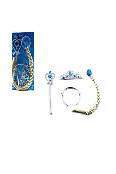 Erzi Prenses Taç Sihirli Sopa Tokalı Saç