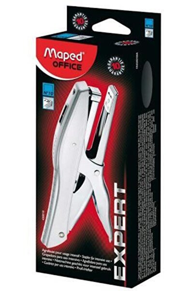 Maped Küçük Expert Pense Tipi Zımba Makinası No: 10 (küçük Boy)
